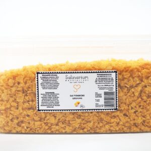 Sól piramidka cytryna